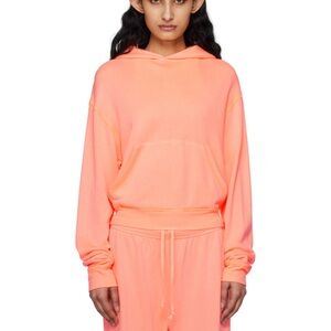 NWT SKIMS 
Orange Modal French Terry Classic Hoodie
$145 CAD